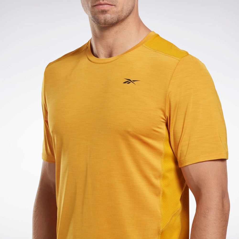 Reebok ACTIVCHILL Athlete T-Shirt Bright Ochre | KANSBF-127