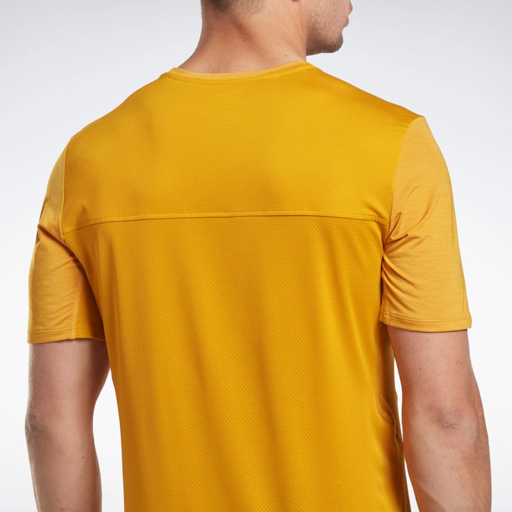 Reebok ACTIVCHILL Athlete T-Shirt Bright Ochre | KANSBF-127