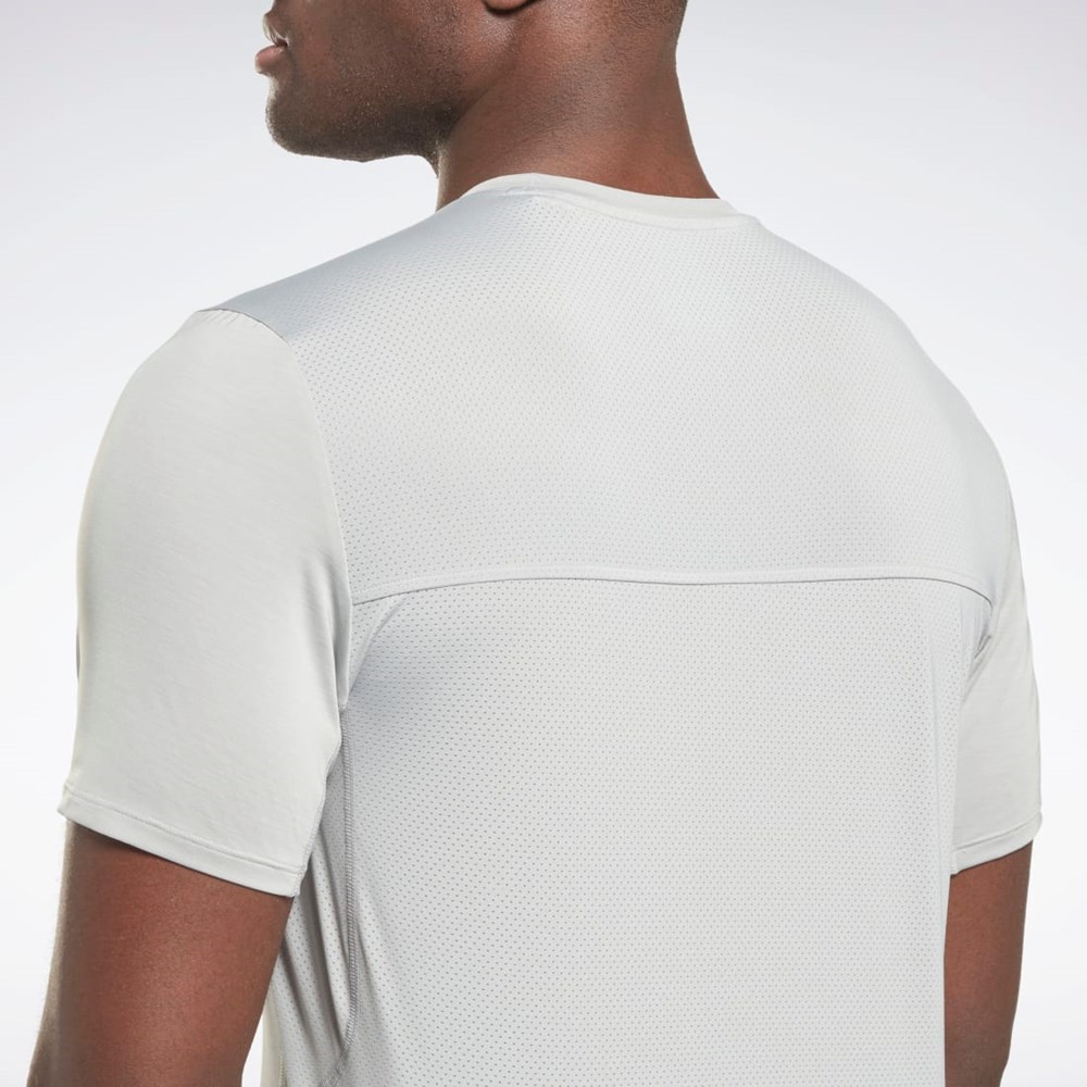 Reebok ACTIVCHILL Grafiske Athlete T-Shirt Grå | CXBPYW-423