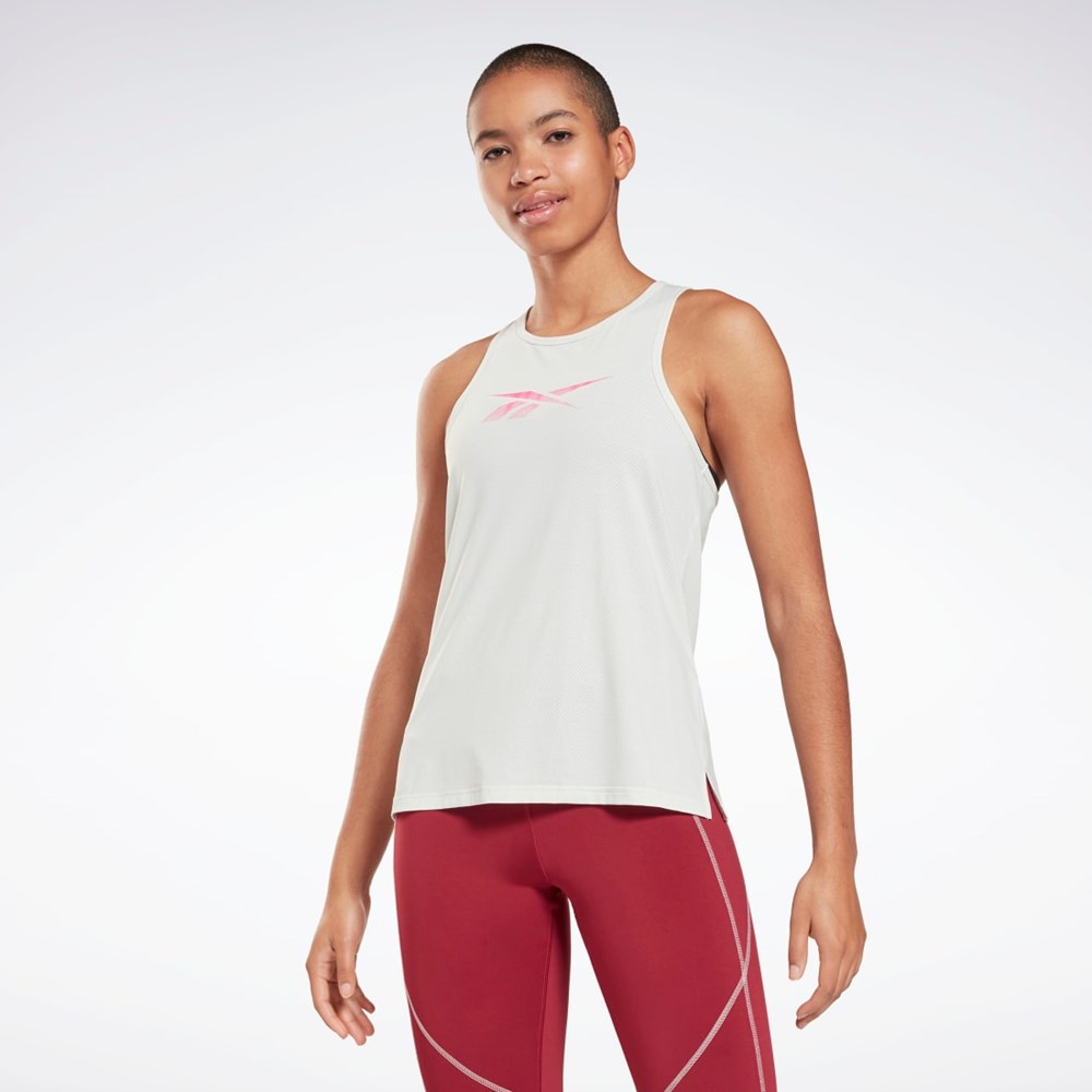 Reebok ACTIVCHILL Grafiske Tank Top Grå | UAXOFV-618