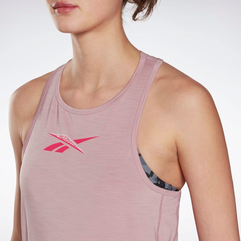 Reebok ACTIVCHILL Grafiske Tank Top Infused Lilac | BUVQWO-841