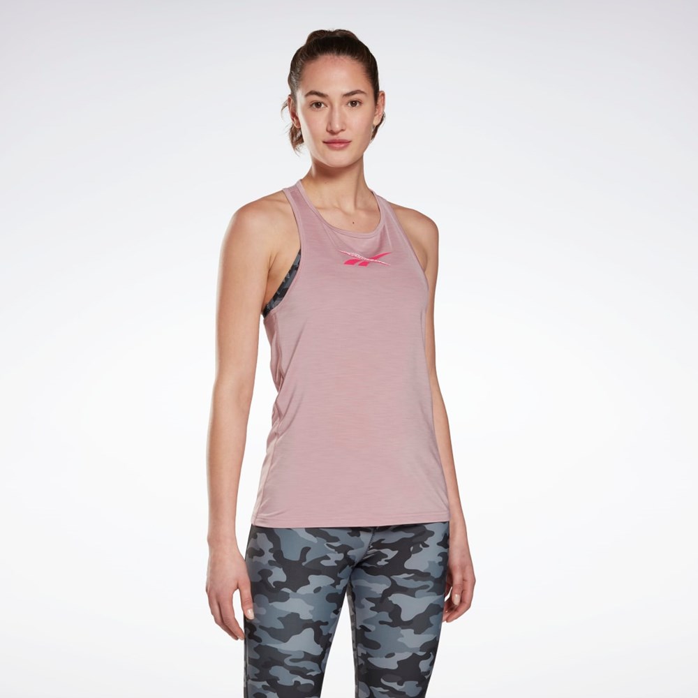 Reebok ACTIVCHILL Grafiske Tank Top Infused Lilac | BUVQWO-841