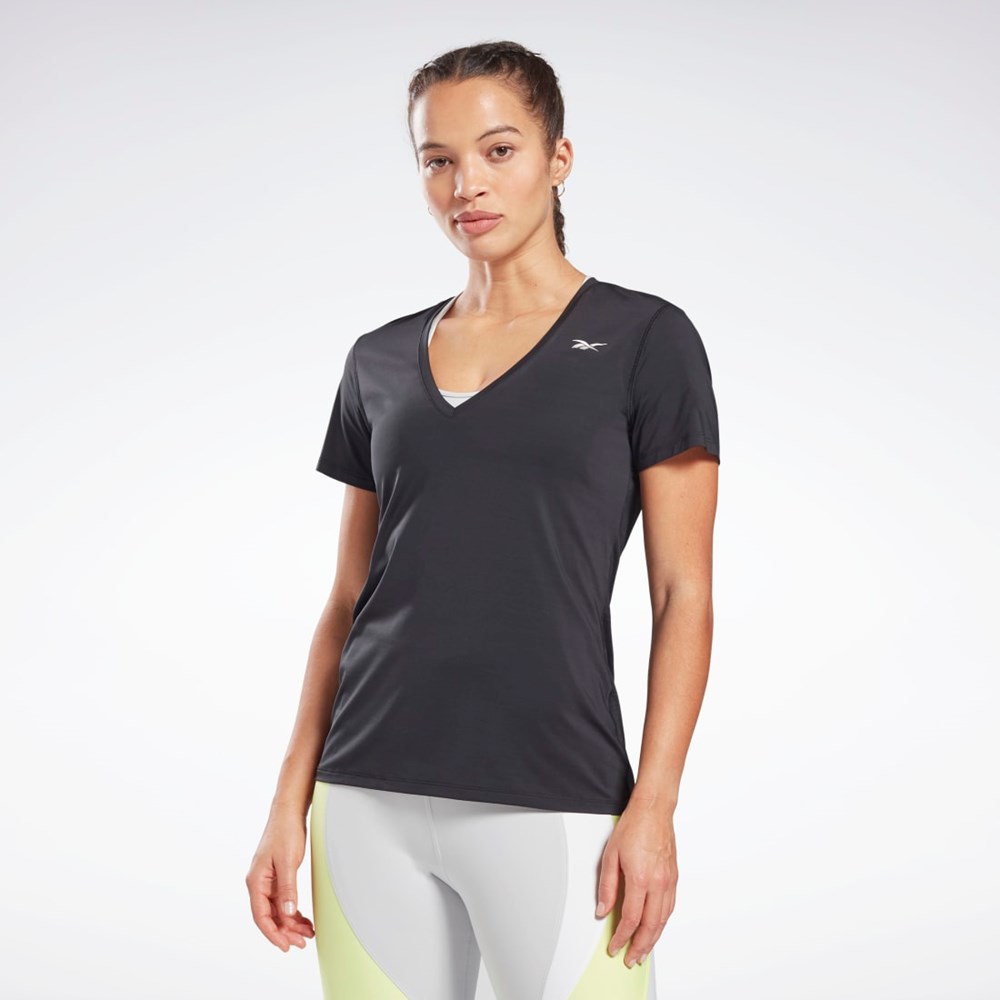 Reebok Activchill Atletiske T-Shirt Svarte | WZLIFC-987