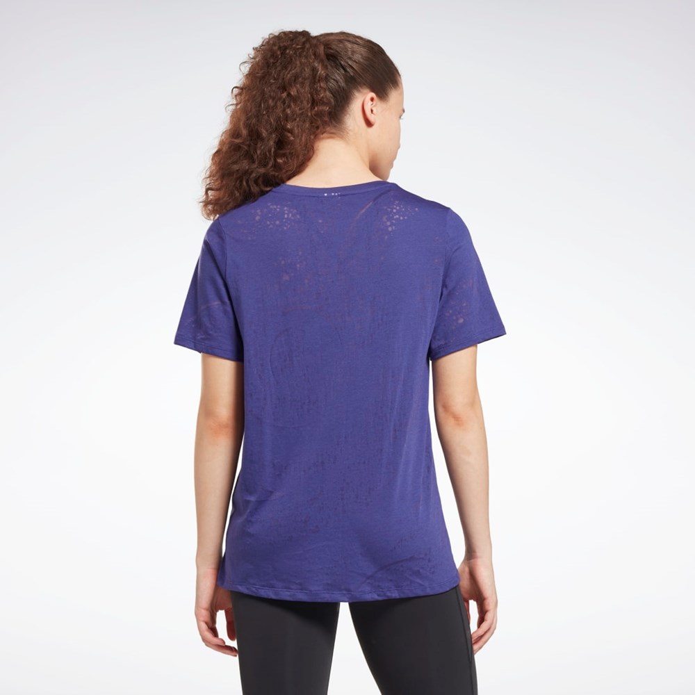 Reebok Burnout T-Shirt Lilla | WKAGYU-973