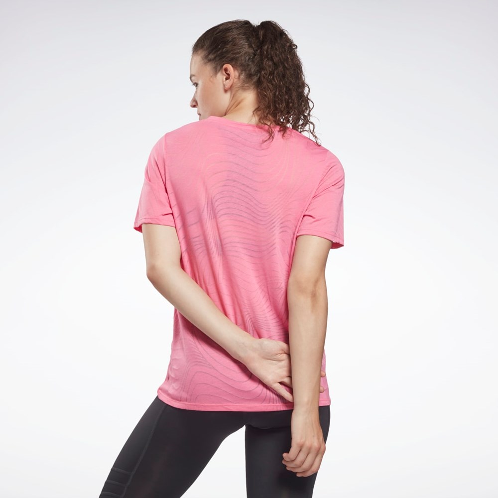 Reebok Burnout T-Shirt Rosa | ECLYBJ-368