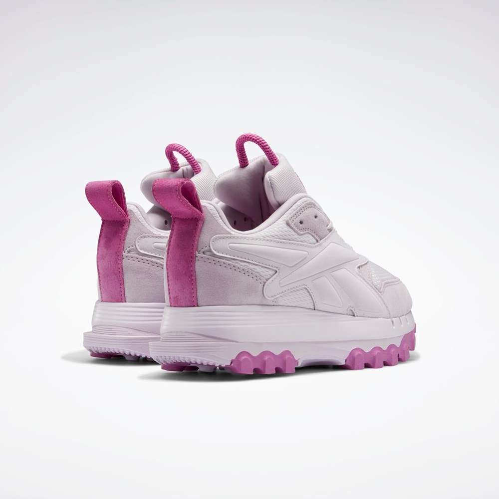 Reebok Cardi B Classic Leather V2 Shoes Quartz Glow / Quartz Glow / Ultraberry | LUYGRI-274