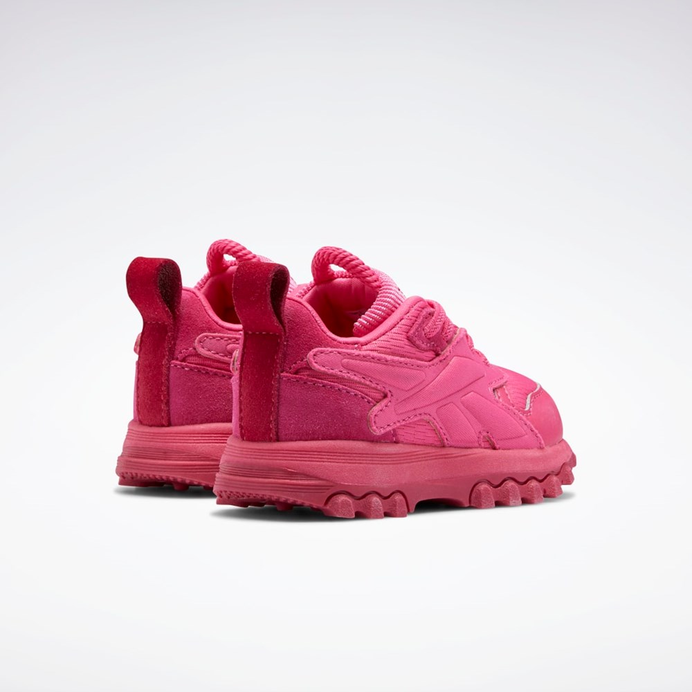 Reebok Cardi B Classic Leather V2 Shoes - Toddler Rosa Rosa Rosa | WHNQVG-278