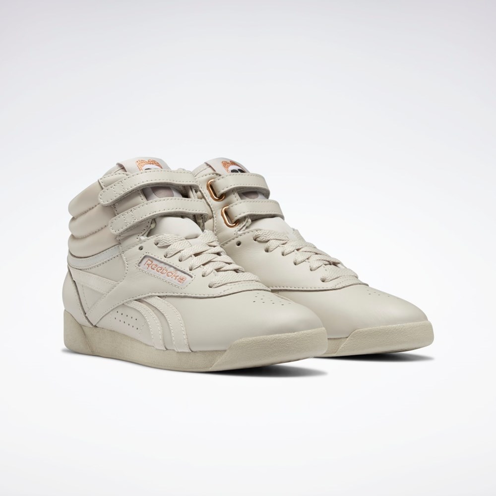 Reebok Cardi B Freestyle Hi Shoes Grå Hvite | VKEPIF-382