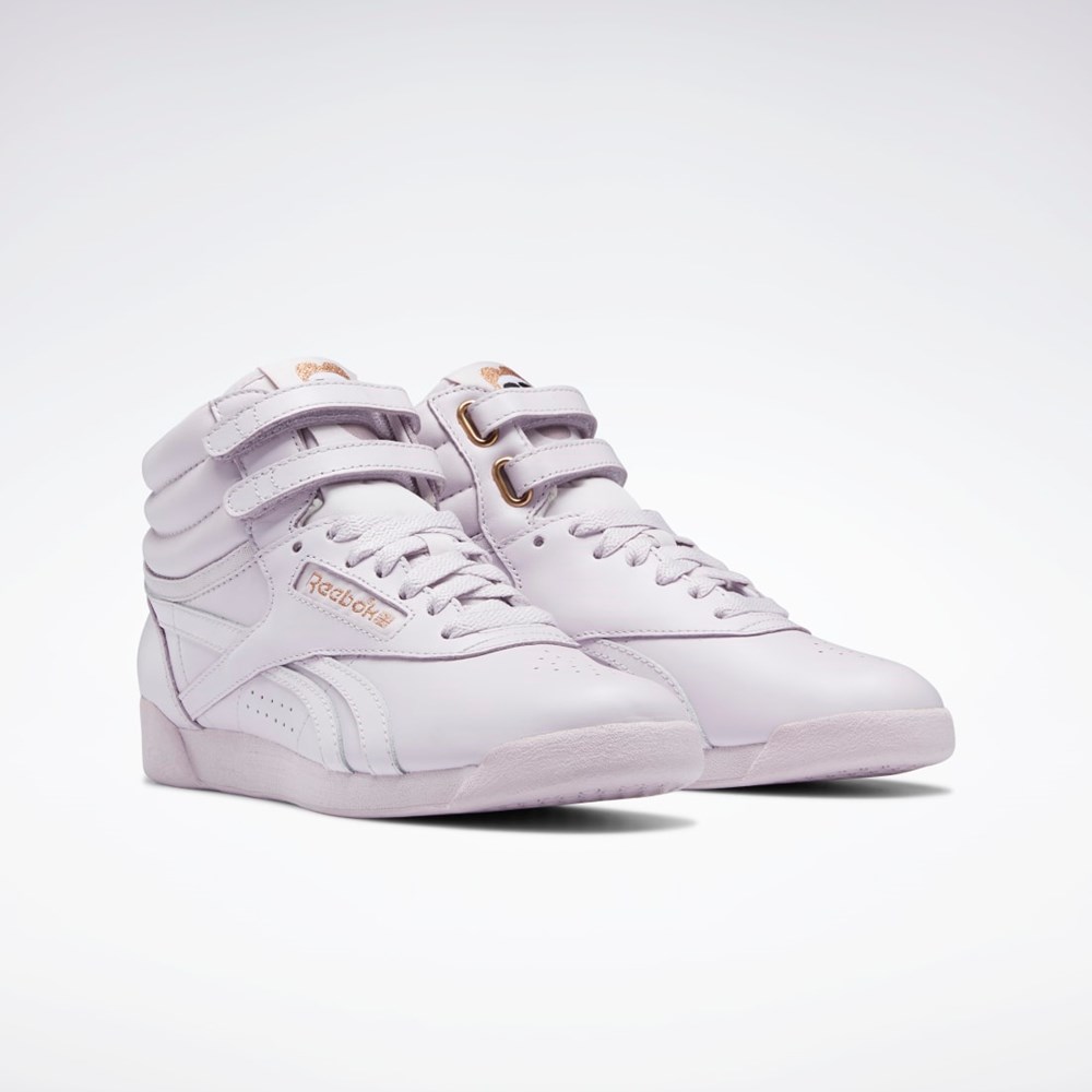 Reebok Cardi B Freestyle Hi Shoes Hvite | ECINMZ-540