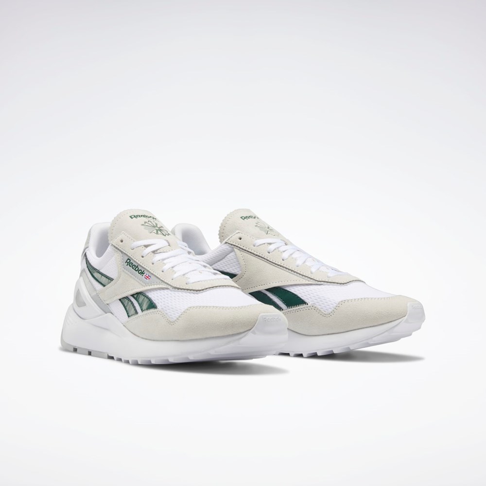 Reebok Classic Leather Legacy AZ Shoes Hvite Mørke Grønn Grå | ANTLKM-480