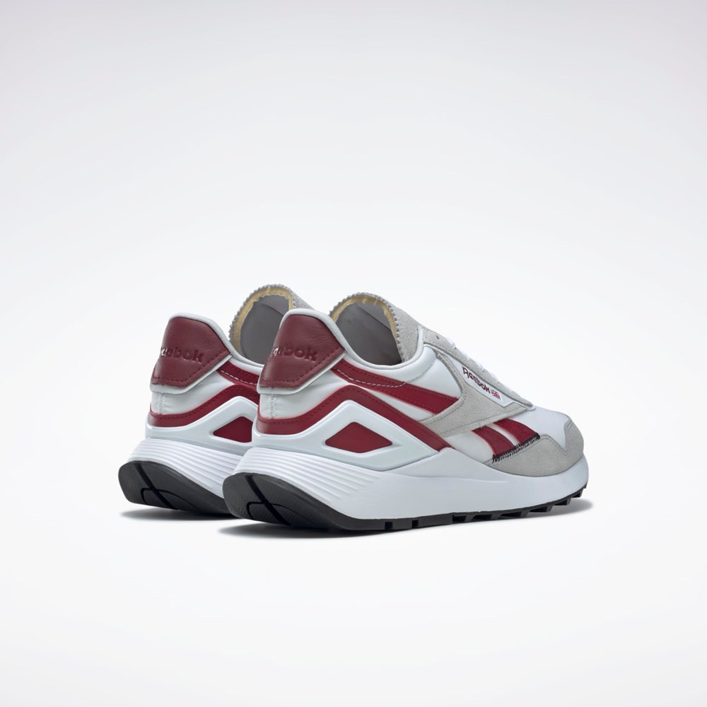 Reebok Classic Leather Legacy AZ Shoes Hvite Grå Burgunder | BYGZUE-185