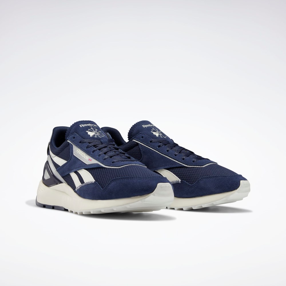 Reebok Classic Leather Legacy AZ Shoes Marineblå Grå | DGFSVW-461