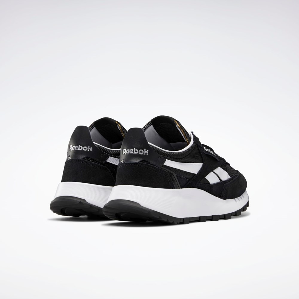 Reebok Classic Leather Legacy Shoes Svarte Grå Rød | KNUOIT-351