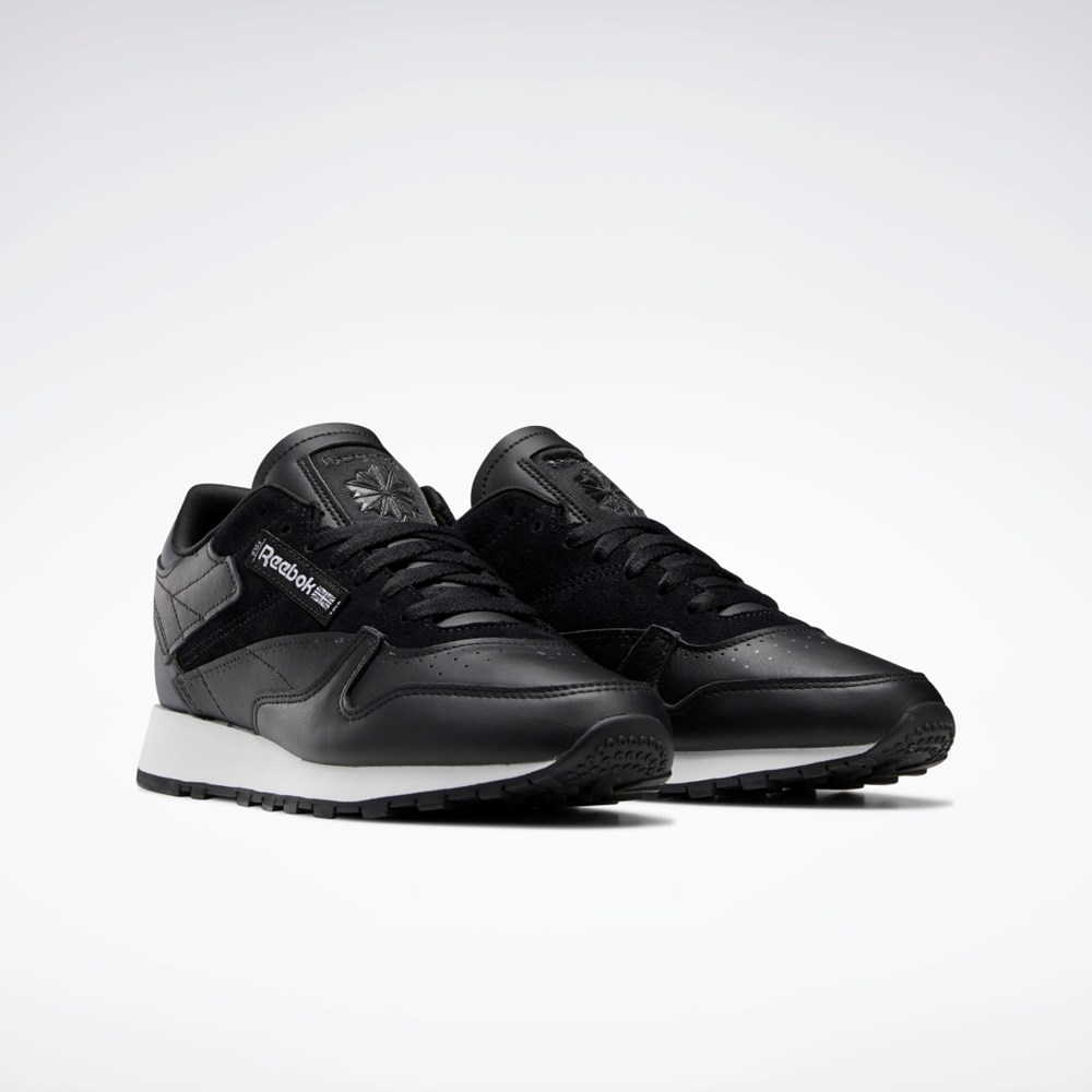 Reebok Classic Leather Make It Yours Shoes Svarte Grå Hvite | MILKJF-698