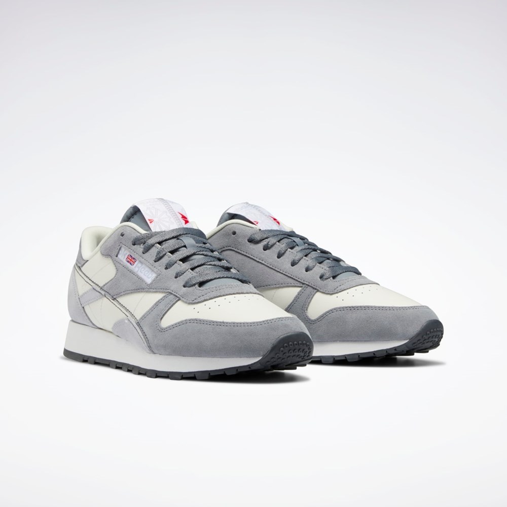 Reebok Classic Leather Make It Yours Shoes Grå Grå | QLVNIX-793