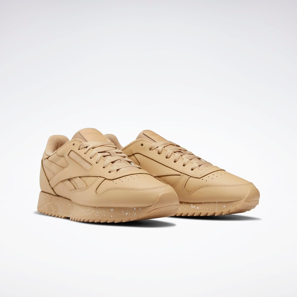 Reebok Classic Leather Ripple Shoes Hvite | HSTYFJ-318