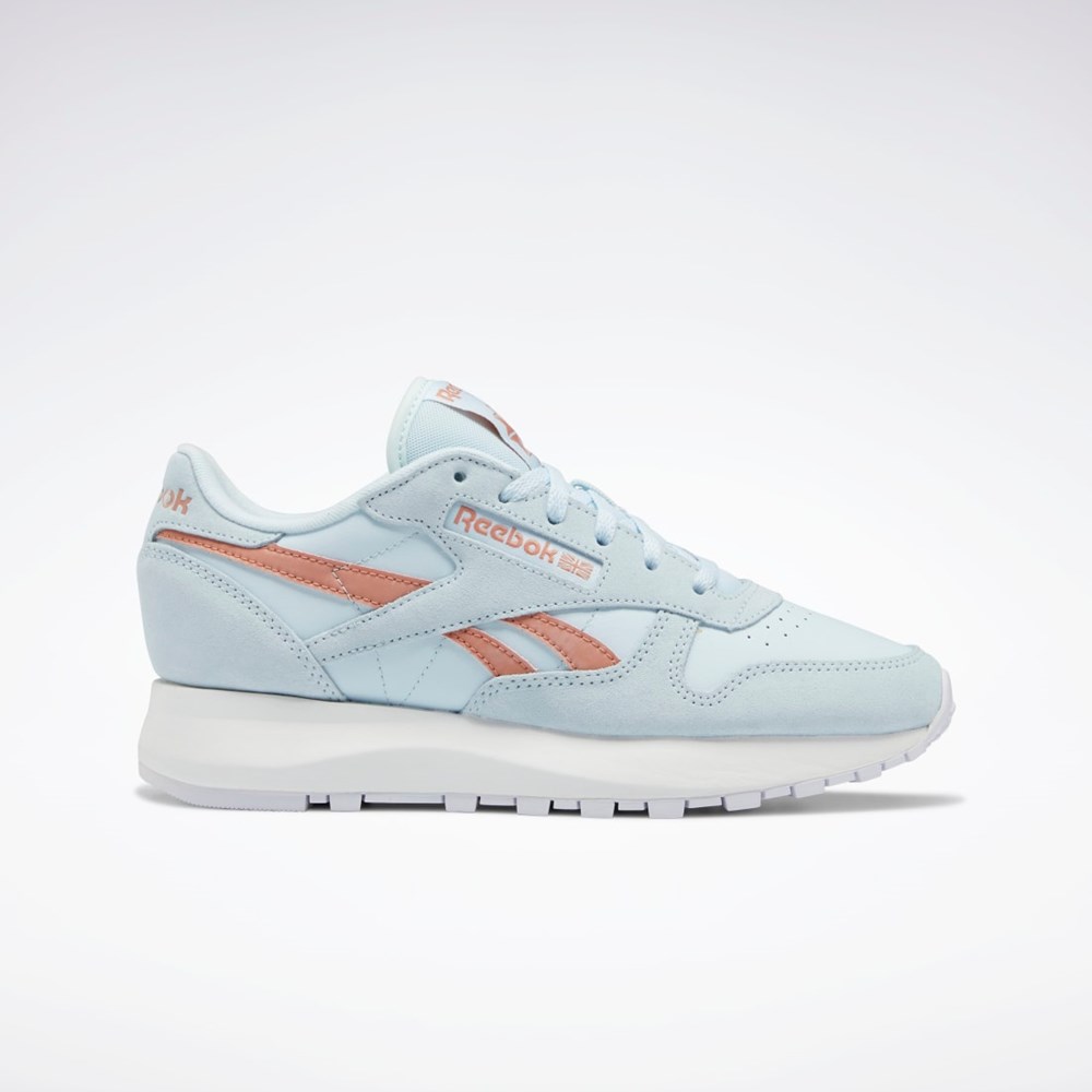 Reebok Classic Leather SP Shoes Blå Blå Korall | KAXBPY-581