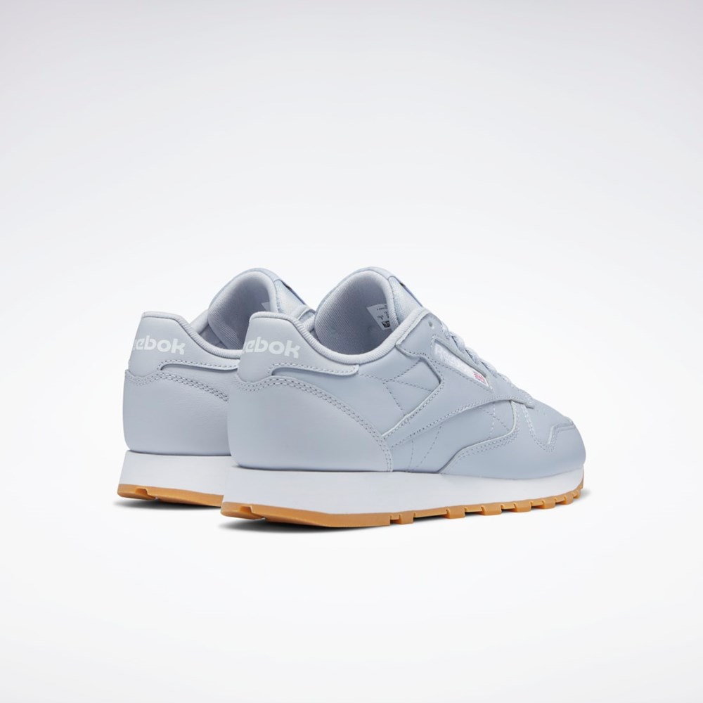 Reebok Classic Leather Shoes Grå Grå Hvite | PHFYXL-469