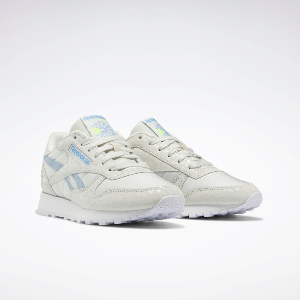 Reebok Classic Leather Shoes Grå Hvite Grå | VALIBD-304