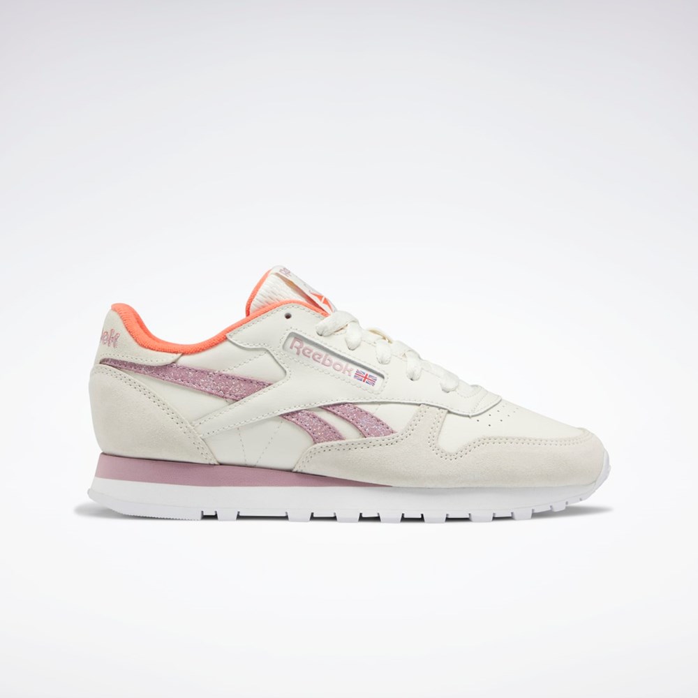 Reebok Classic Leather Shoes Hvite | HVXEOI-624