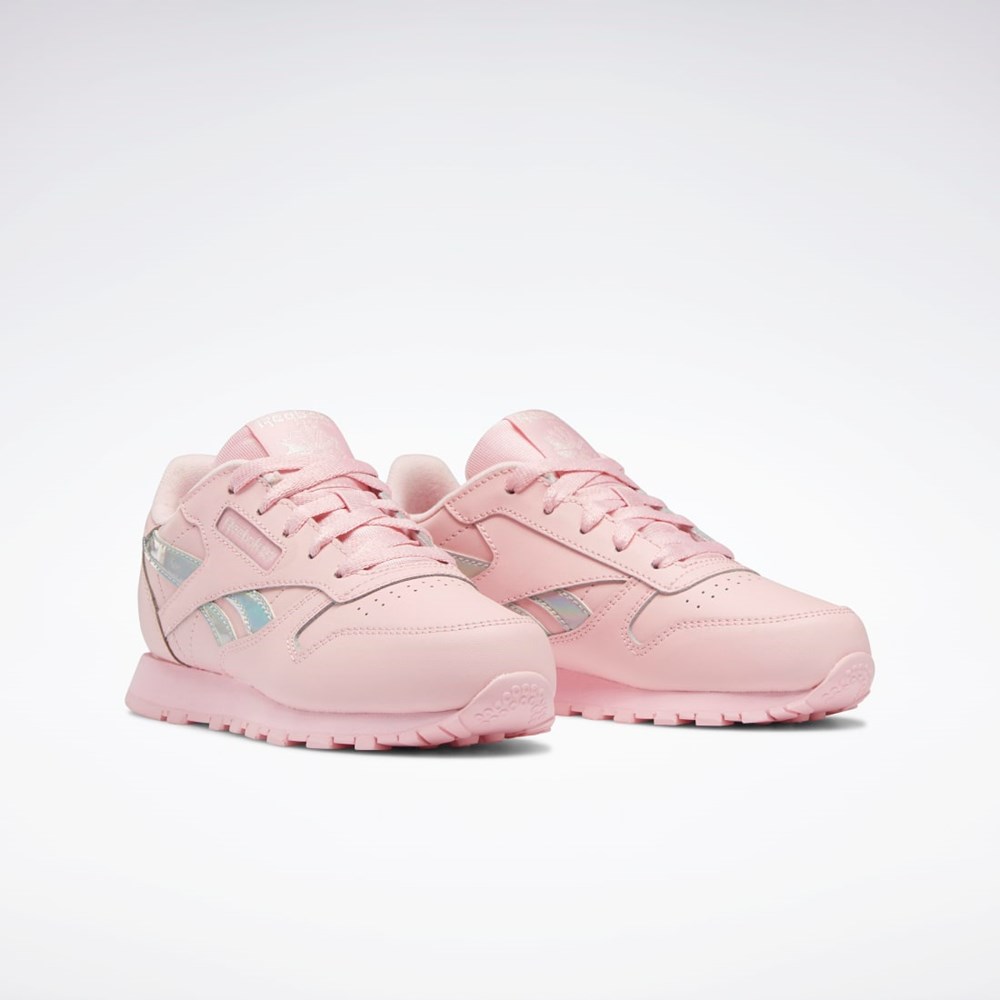 Reebok Classic Leather Shoes - Preschool Rosa Rosa Rosa | XCIBDK-046