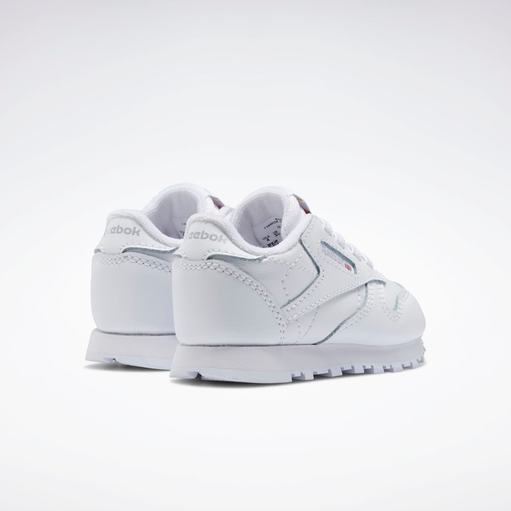 Reebok Classic Leather Shoes - Toddler Hvite Hvite Hvite | PHQOXV-214