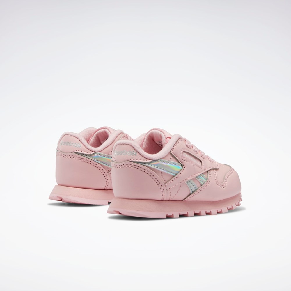 Reebok Classic Leather Shoes - Toddler Rosa Rosa Rosa | LMFQTY-409