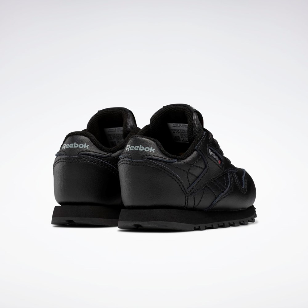 Reebok Classic Leather Shoes - Toddler Svarte | LUKFWM-678