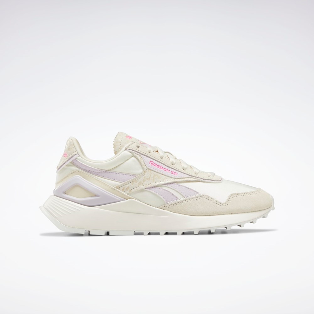 Reebok Classic Legacy AZ Shoes Alabaster / Chalk / Quartz Glow | ODAZEG-694