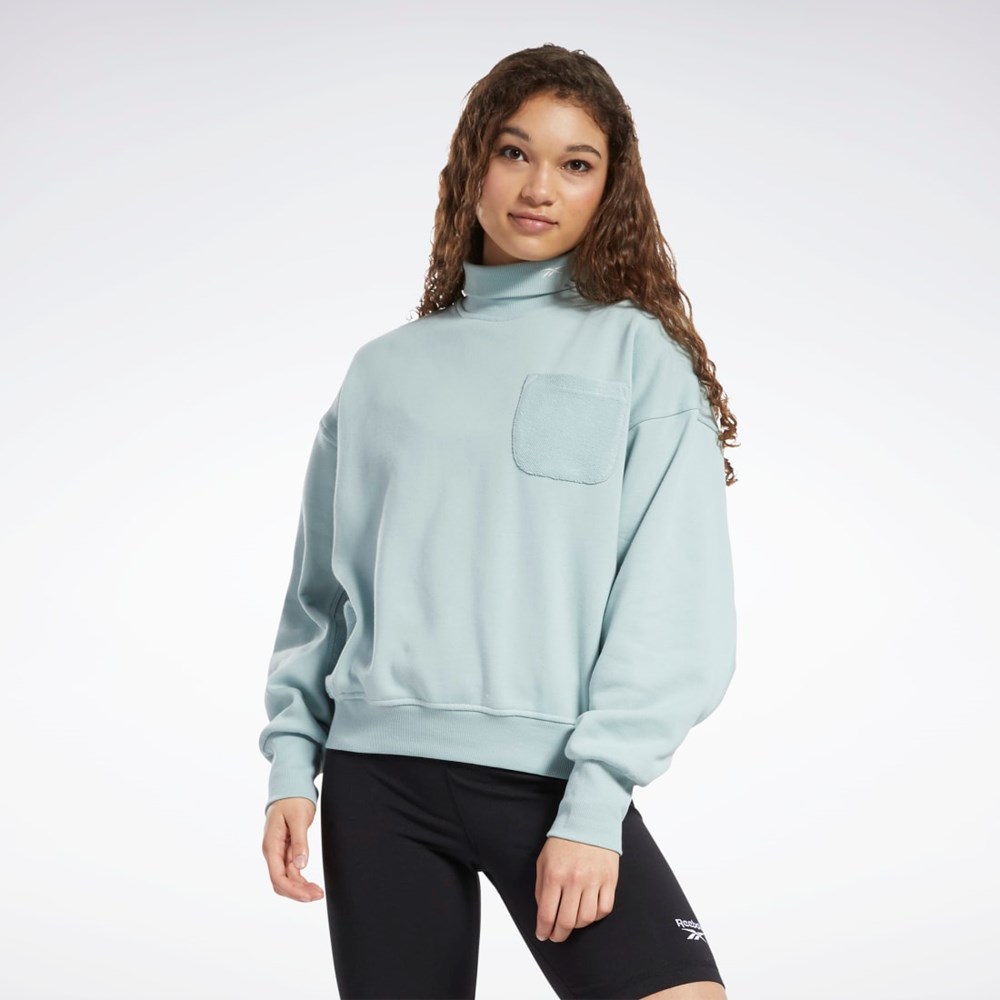 Reebok Classics Bomull French Terry Sweatshirt Grå | BGYXUM-618