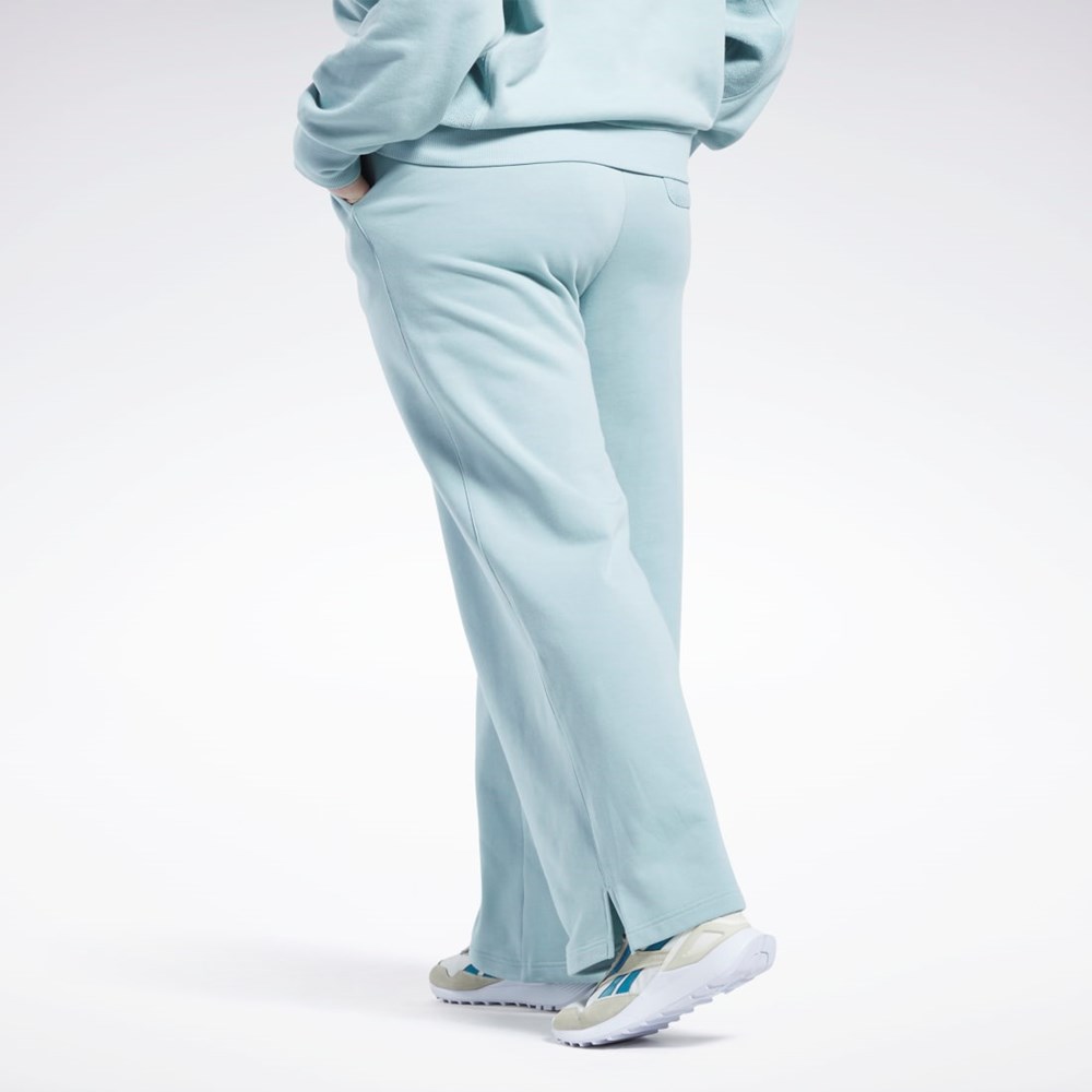 Reebok Classics Brede-Leg Pants (Plus Size) Grå | OAUYKZ-019