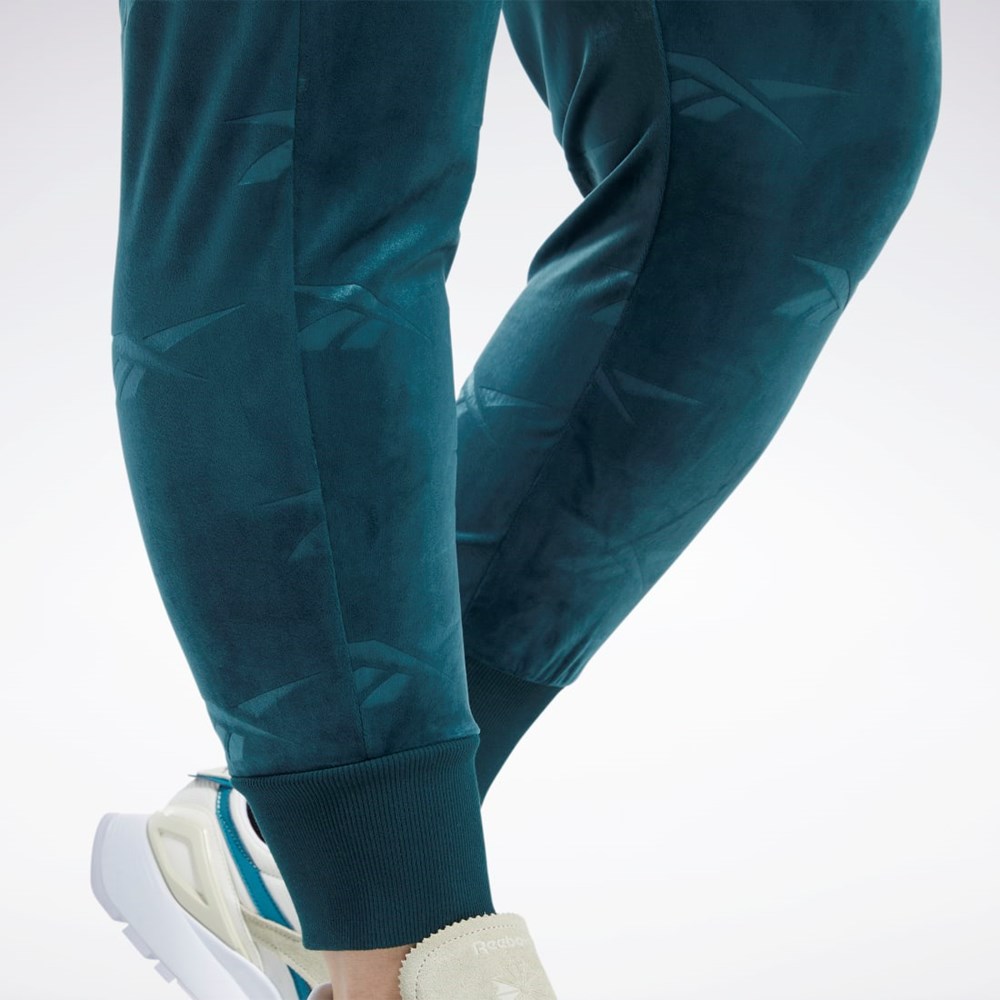 Reebok Classics Energy Q4 Velour Pants (Plus Size) Grønn | WDRTVO-974