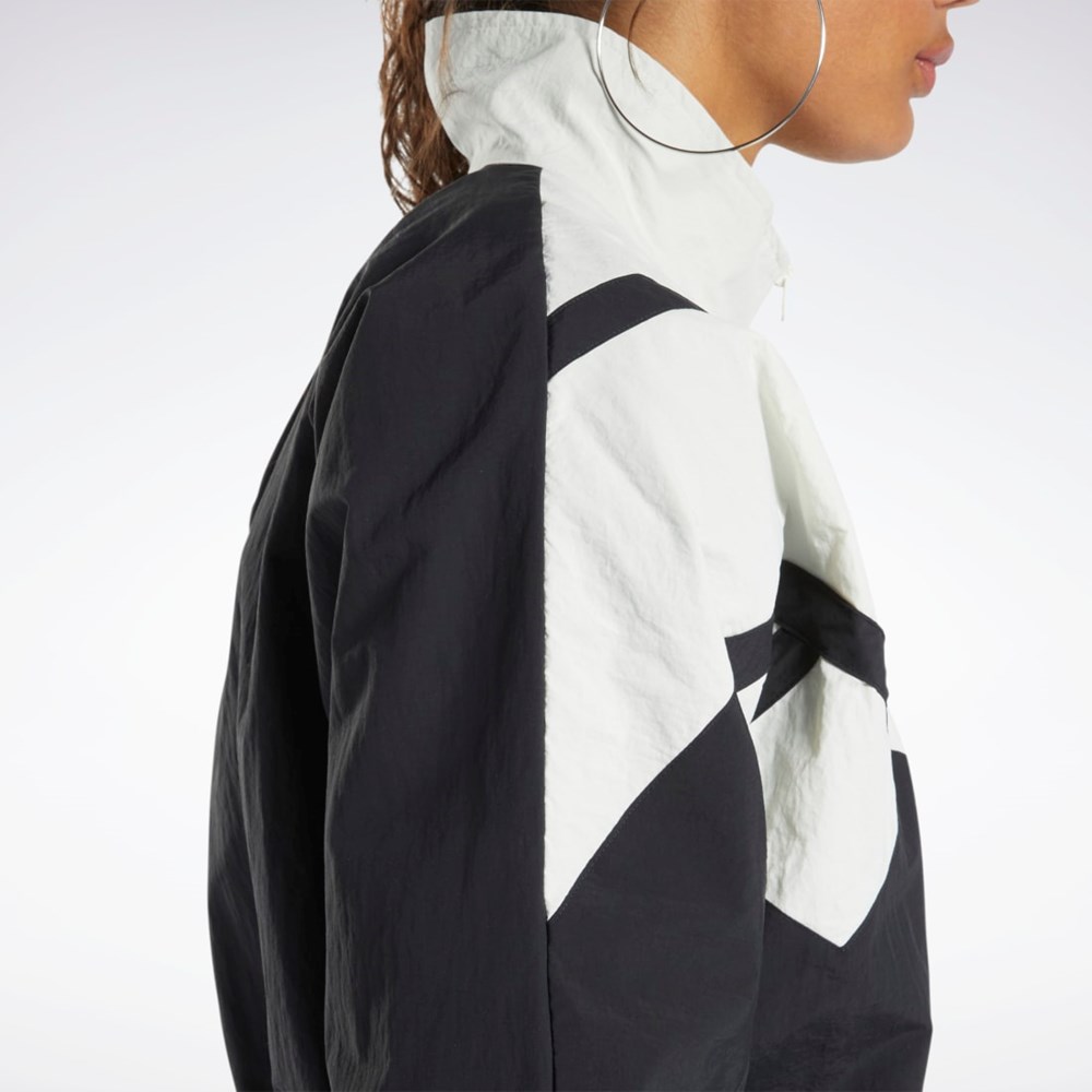 Reebok Classics Franchise Track Jacket Svarte | MPOBRY-237