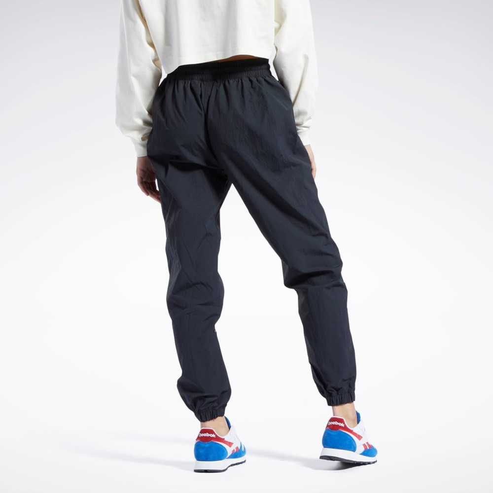 Reebok Classics Franchise Track Pants Svarte | OXYVMD-318