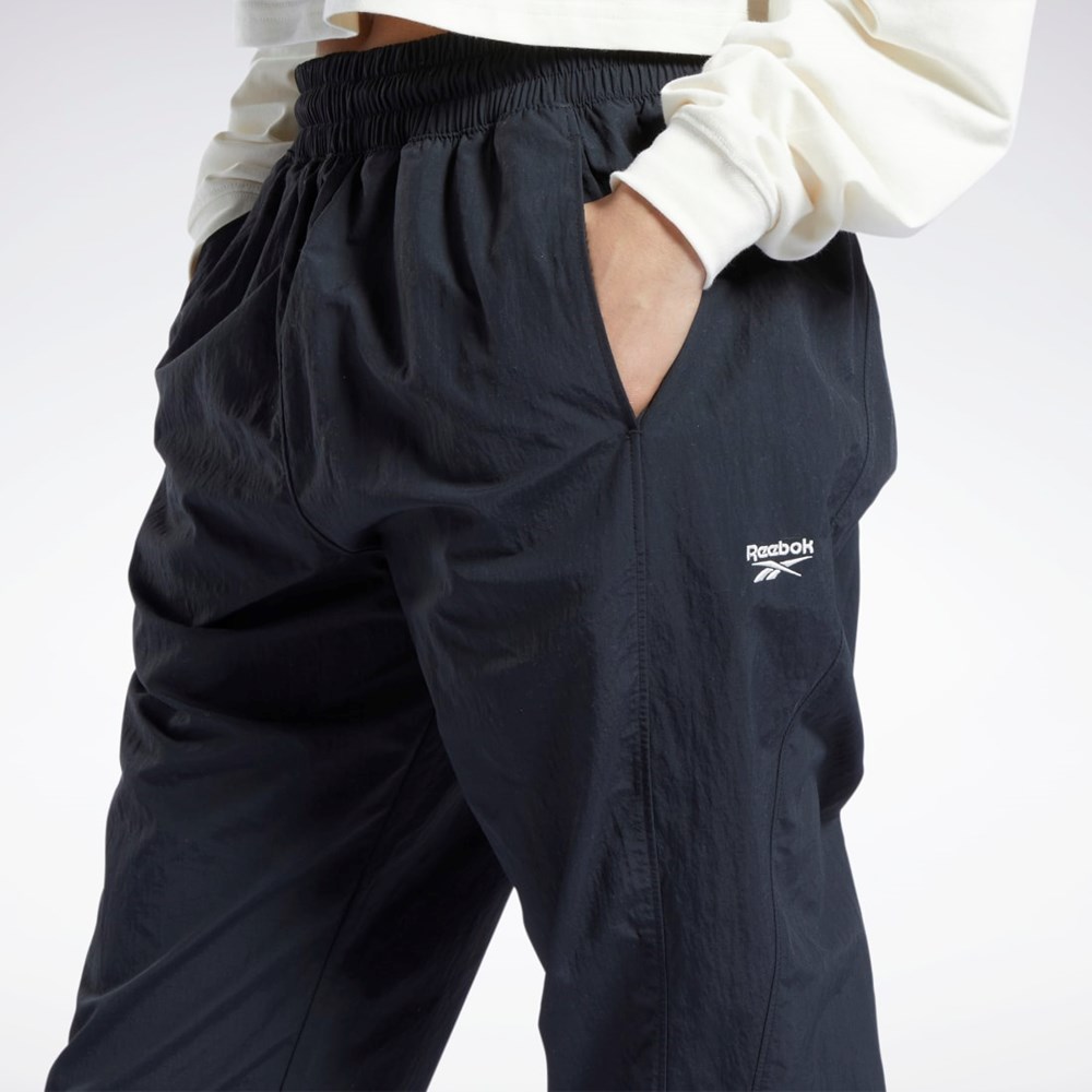 Reebok Classics Franchise Track Pants Svarte | OXYVMD-318