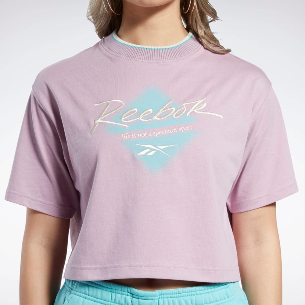 Reebok Classics Grafiske T-Shirt Infused Lilac | GMIVHD-312