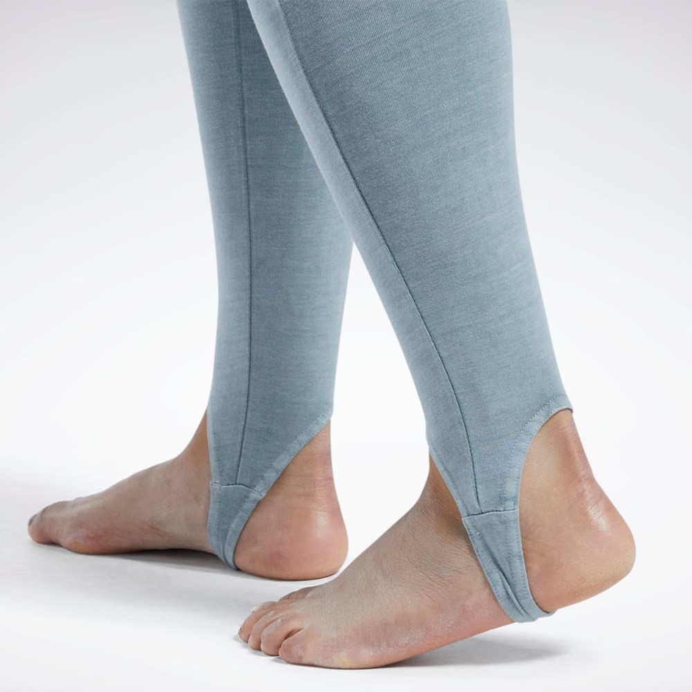 Reebok Classics Natural Dye Stirrup Leggings (Plus Size) Grå | YRZHBP-632