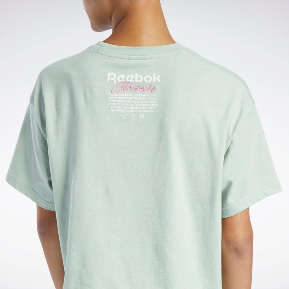 Reebok Classics Summer Grafiske T-Shirt Lyse | YEXINP-738