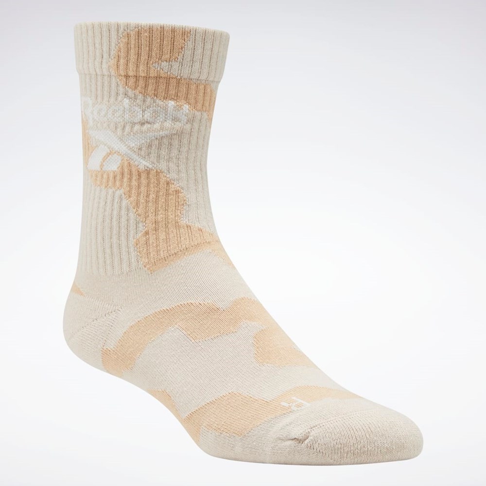 Reebok Classics Summer Socks Stucco | NADGQV-320