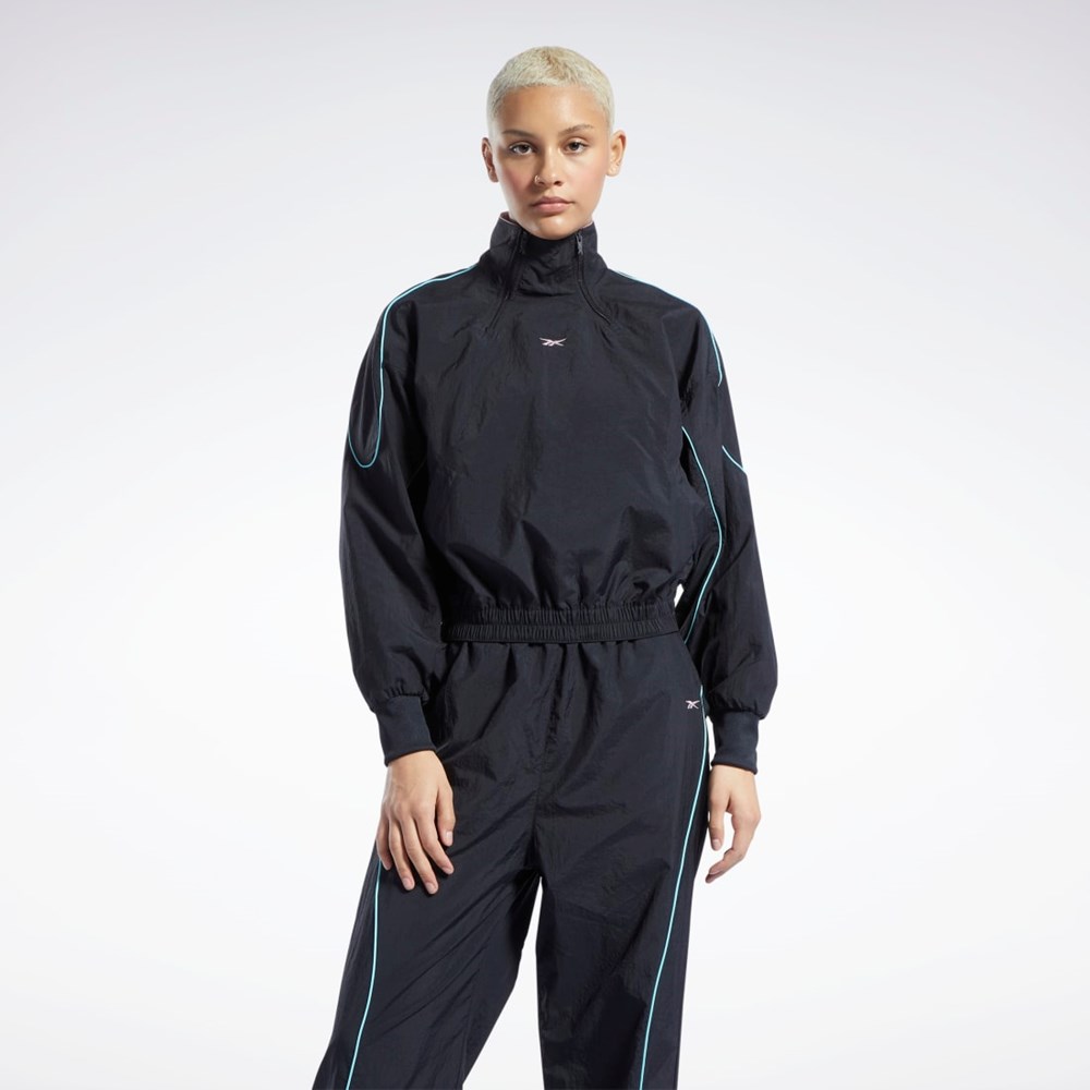 Reebok Classics Sweatshirt Svarte | XKSYMF-085