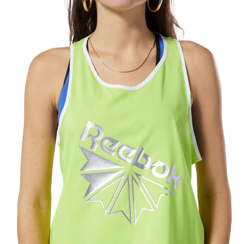 Reebok Classics Tank Top Neon Lime | PRHKTC-139