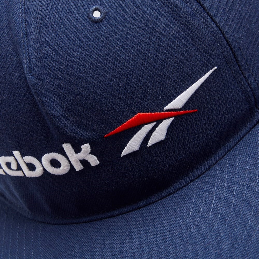 Reebok Classics Vector Flate Peak Hat Marineblå | SUCZFT-806