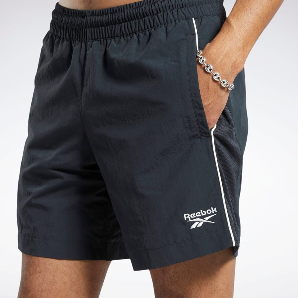 Reebok Classics Vector Shorts Svarte Svarte | GERZVW-589