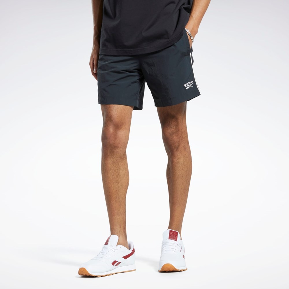 Reebok Classics Vector Shorts Svarte Svarte | RJTHZG-832