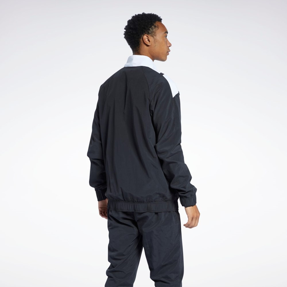 Reebok Classics Vector Track Jacket Svarte | VUDGTC-794