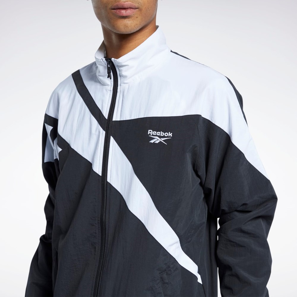 Reebok Classics Vector Track Jacket Svarte | VUDGTC-794