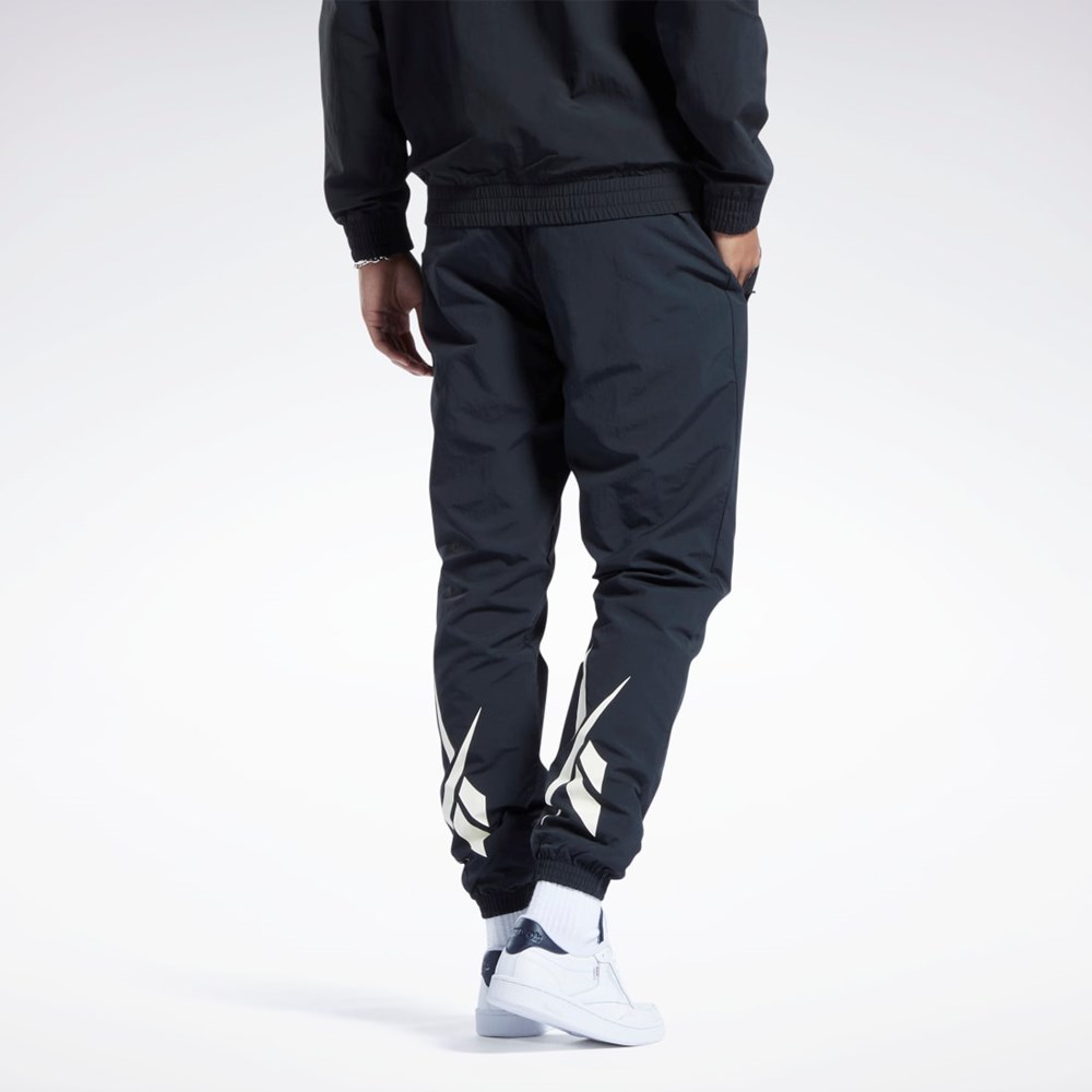 Reebok Classics Vector Track Pants Svarte Svarte | PNTRMV-725