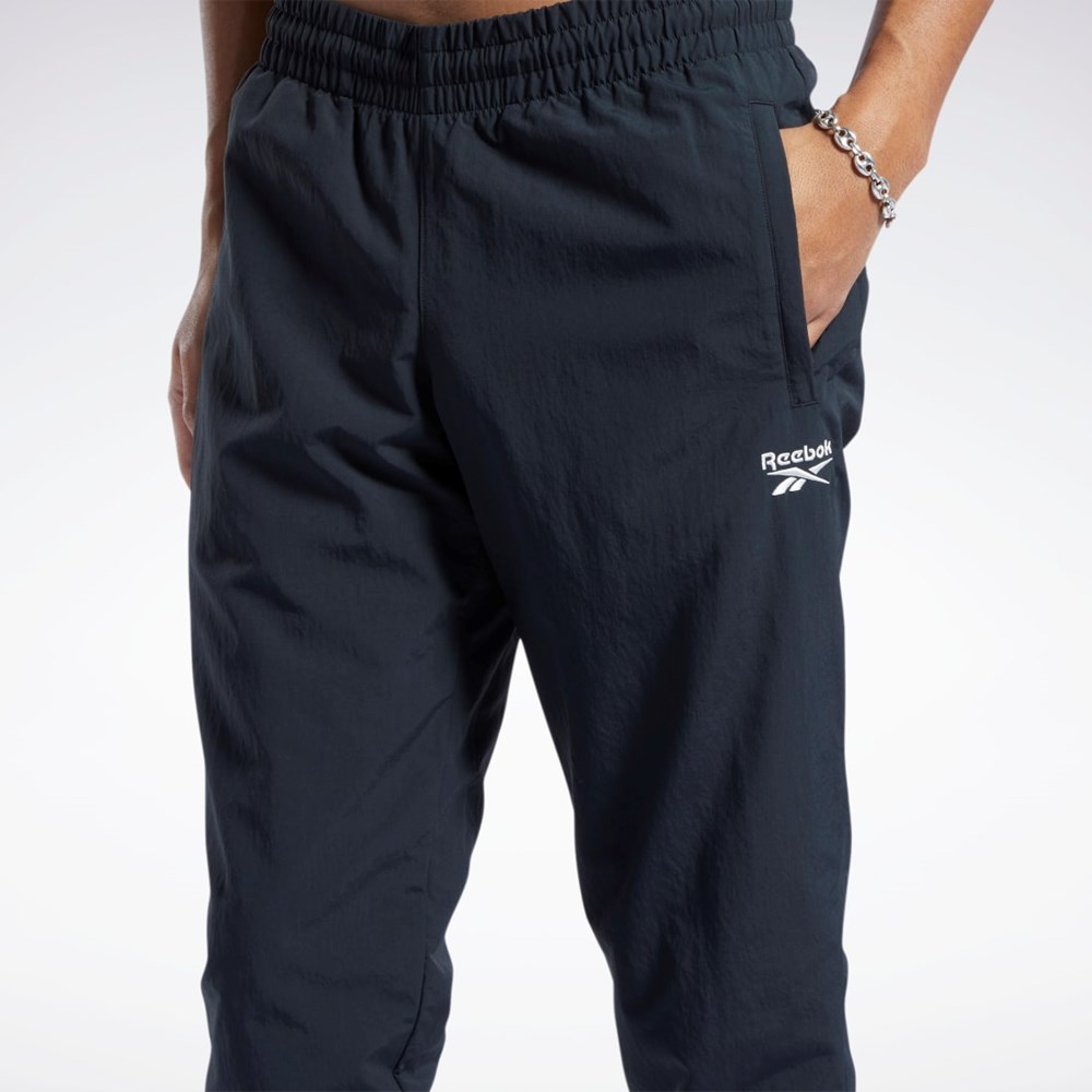 Reebok Classics Vector Track Pants Svarte Svarte | PNTRMV-725