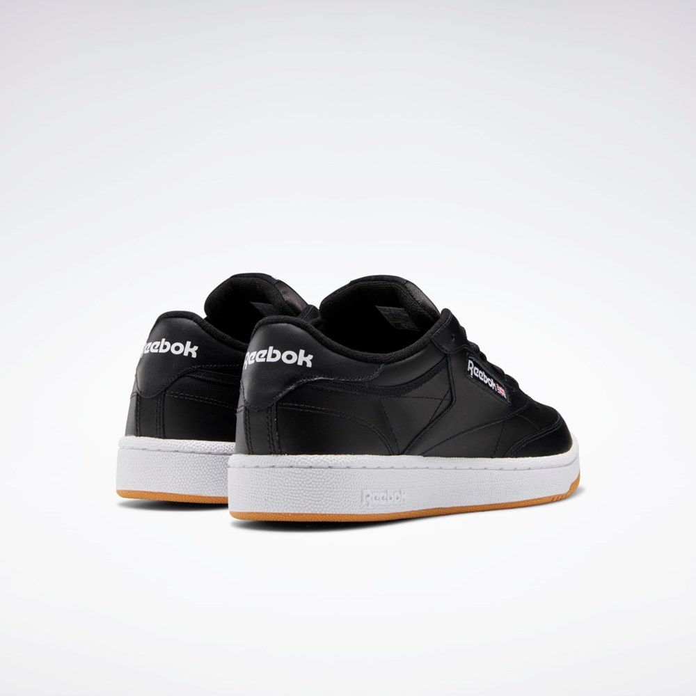 Reebok Club C 85 Shoes Svarte Hvite | LEYOFM-130