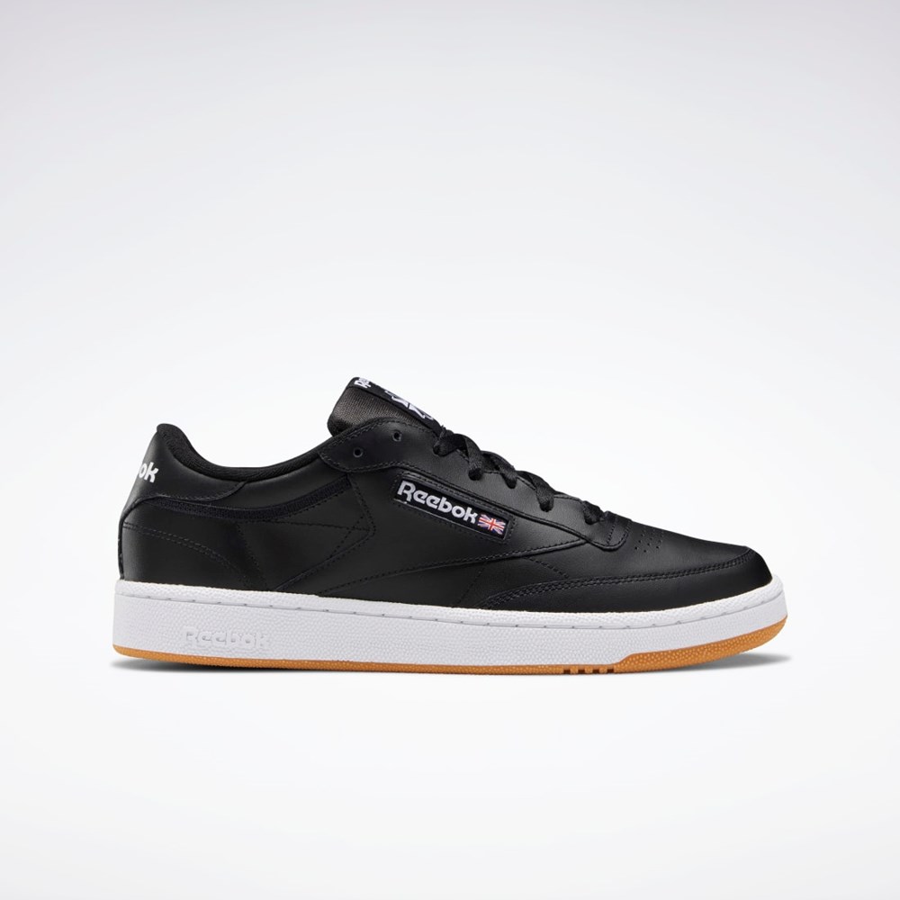 Reebok Club C 85 Shoes Svarte Hvite | LEYOFM-130